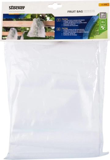 Защитни торбички за плодове 20 × 30 см, 50 бр. STOCKER
