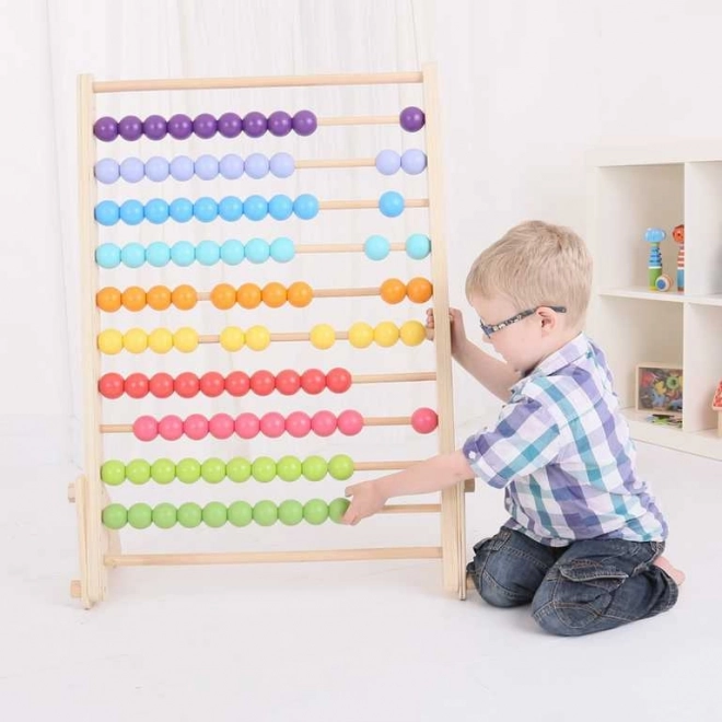 Bigjigs Baby гигантско дървено сметало