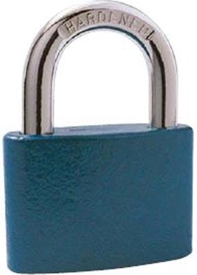 FAB 30H/63 padlock with cylinder, blue