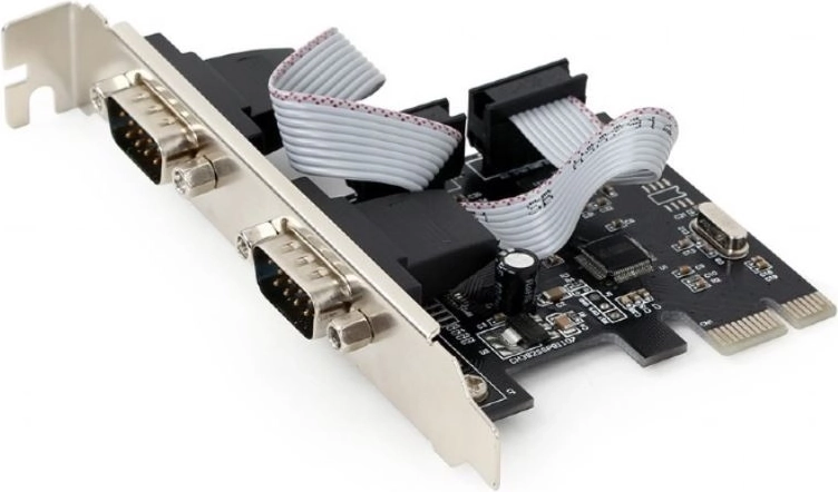 Two RS232 serial ports for more possibilities