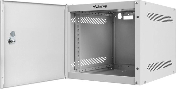 Lockable front door with 180° opening