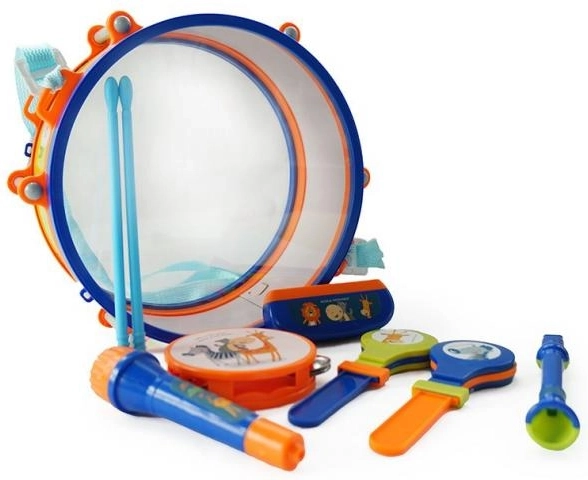 Пъстър комплект инструменти за развитие на ритъма