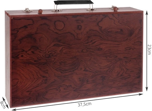 Елегантен и издръжлив дървен куфар