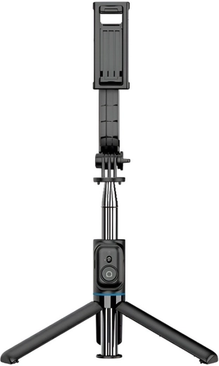 Stable tripod and 360° adjustment