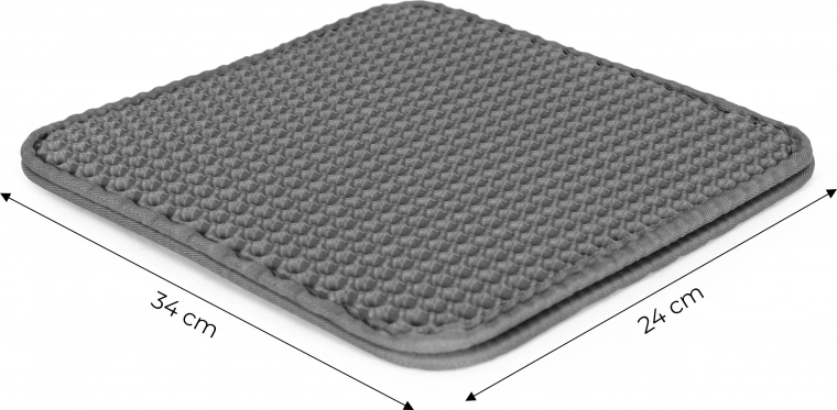 Двуслойна конструкция за чистота без усилие
