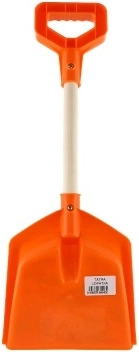 Comfortable D-handle for a secure grip