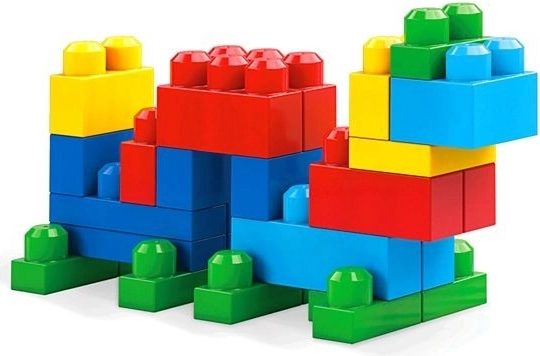 60 големи кубчета за малки строители