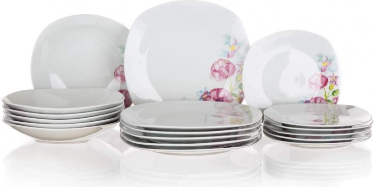 Complete 18-piece set for 6 people