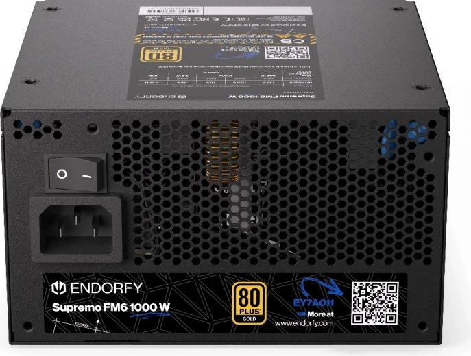 High efficiency 80 PLUS Gold