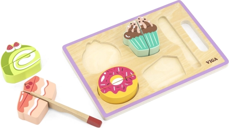 Double-sided tray and cutting board