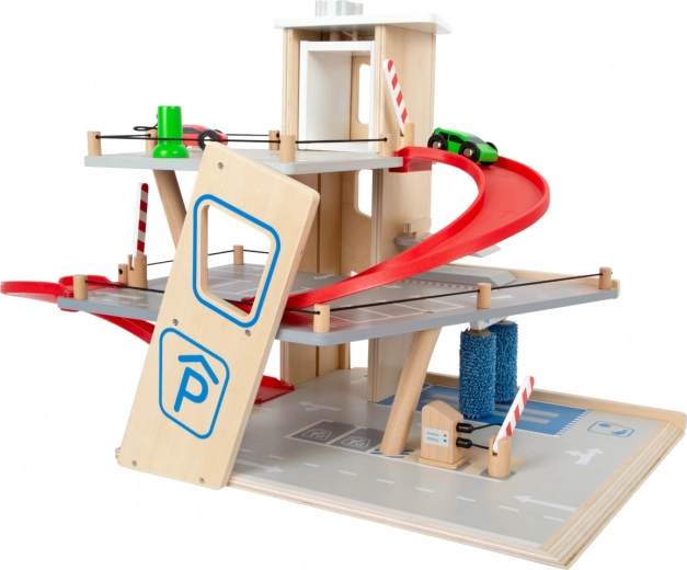 Функционален асансьор и плавни спираловидни рампи