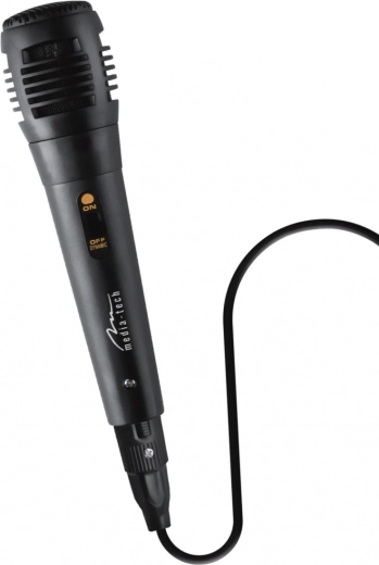 Karaoke fun with the supplied microphone