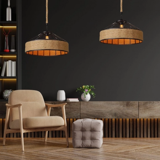 Warm ambient lighting