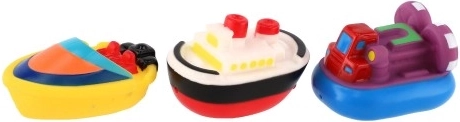 Цветни лодчици за забавление във ваната
