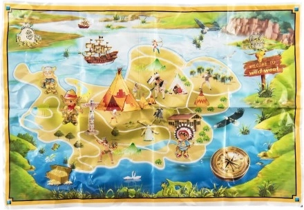 Colorful play map
