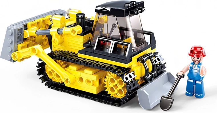 Фигурка на строител за оживена игра