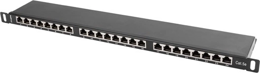 Shielded RJ-45 ports