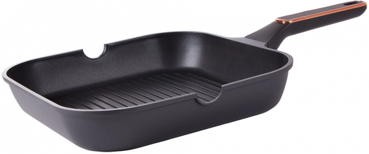 Лят алуминий и незалепващо покритие = бързо, равномерно готвене