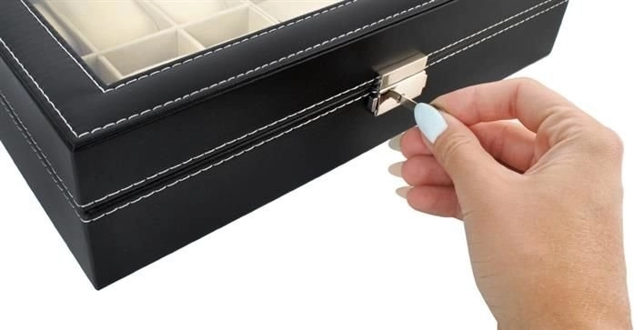 Lockable lid for safe transport