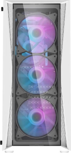 Закалено стъкло и изчистен бял дизайн