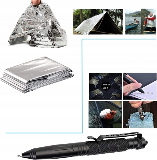 Аварийно термоодеяло за топлинен комфорт