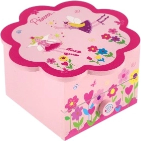 Розов цветен дизайн с принцеси