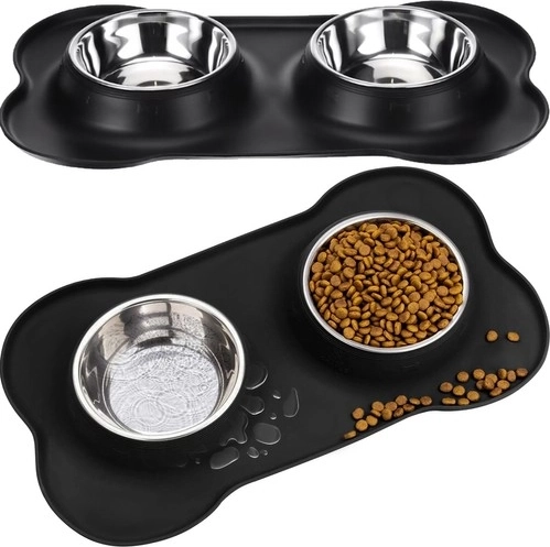 A clean feeding area without mess