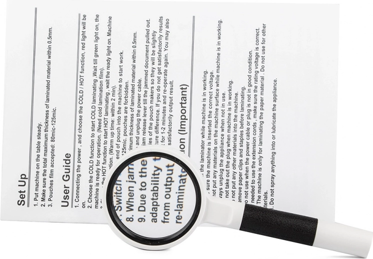 Чисто изображение със стъклена леща