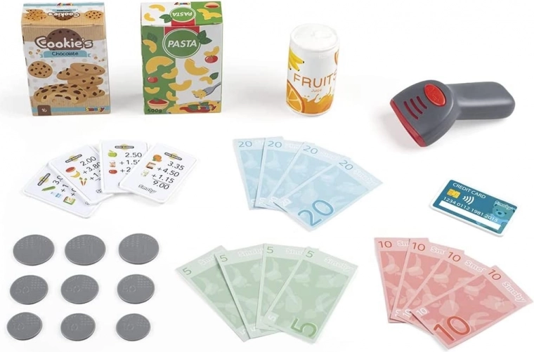 Богат комплект от 30 аксесоара за игра на магазин