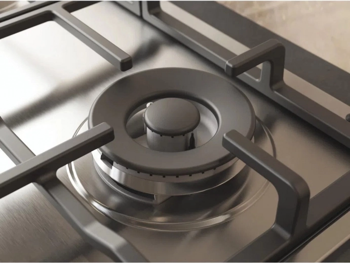 Powerful 3500 W burner for rapid boiling