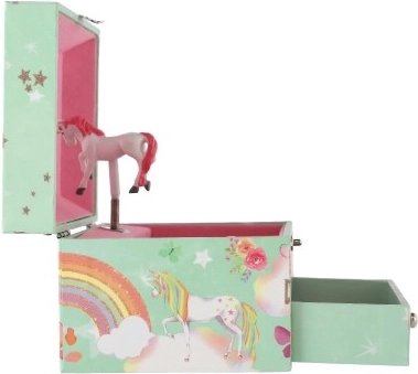 Практично разпределение с огледалце и чекмедже