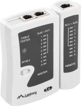 Fast testing of RJ45/RJ11 cables