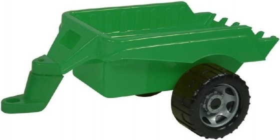 Stable stance thanks to the high drawbar