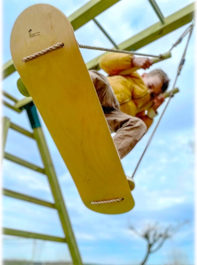 Люлеене като на скейтборд