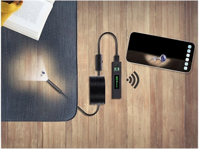 Wireless preview via WiFi on phone and tablet