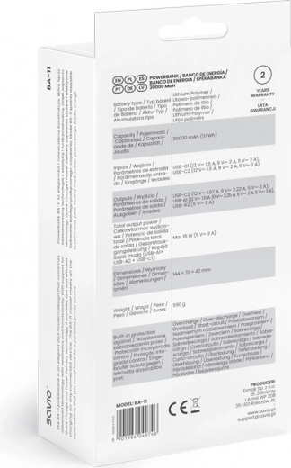 Бързо зареждане с PD и QC до 20 W