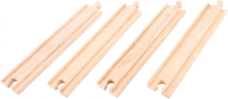Long straight pieces for extended routes