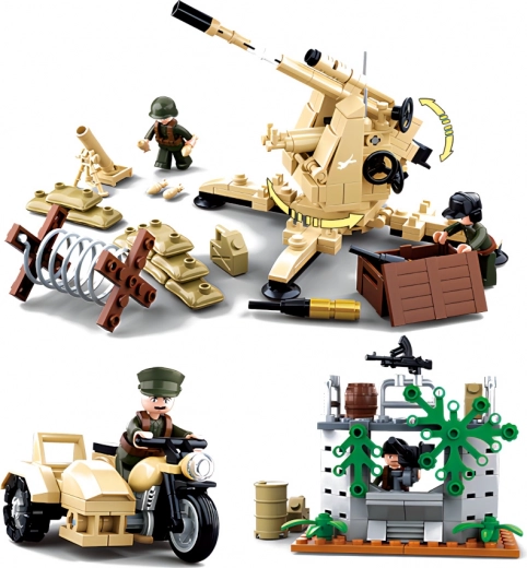 Противовъздушна отбрана и мотоциклет с кош