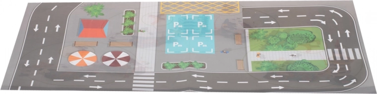 Игрова подложка с град в комплекта