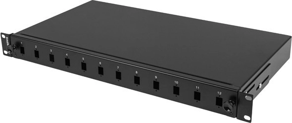 Rugged steel construction and tidy cable management