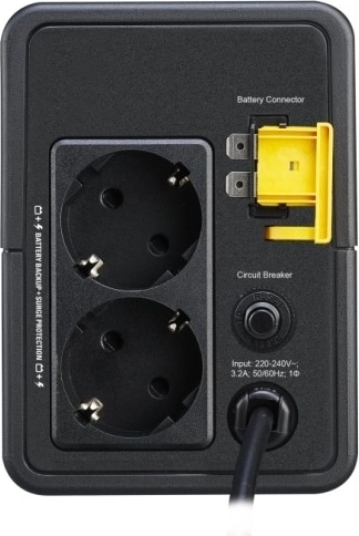 Practical Schuko outlets and safety features