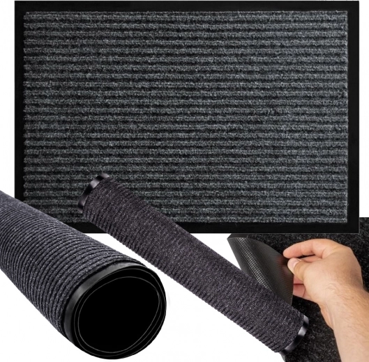 Оребрена повърхност за ефективно почистване на обувките