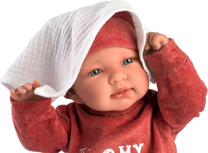 Мило одеялце с пухче за успокояване