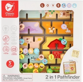 Безопасно дървено изпълнение за деца от 3 години