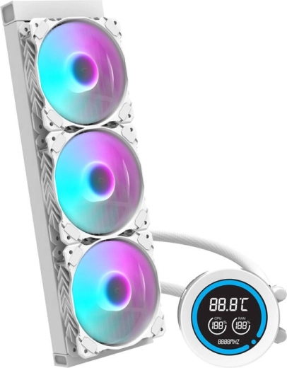 LCD дисплей с мониторинг на температурата