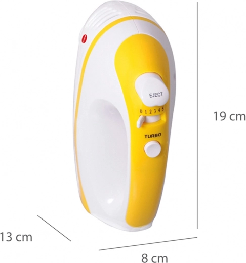 5 нива на скорост с мощност 300 W