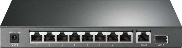 Gigabit connectivity and SFP uplink