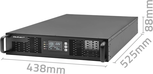 Прегледен LCD панел и rack изпълнение