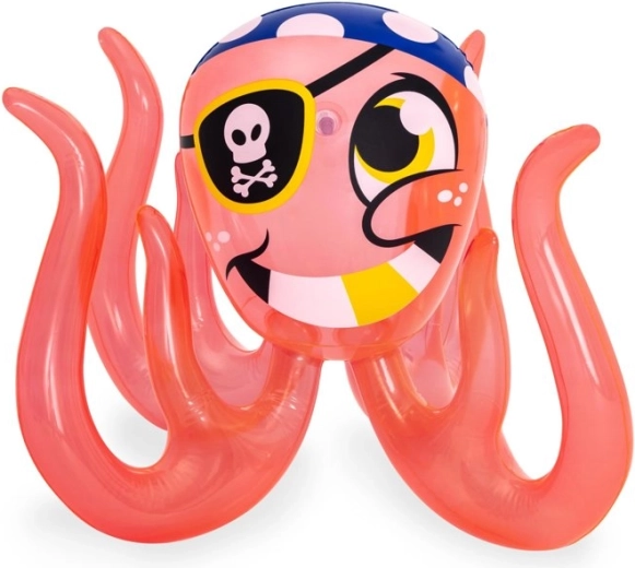 Cheerful octopus and water games
