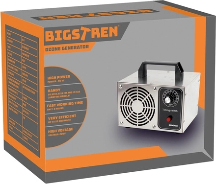 Мощност 20 000 mg/h за бързо, дълбоко озониране